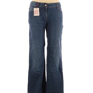 Boden NWT Wide/Flare Legs Dark Wash Sz 12R